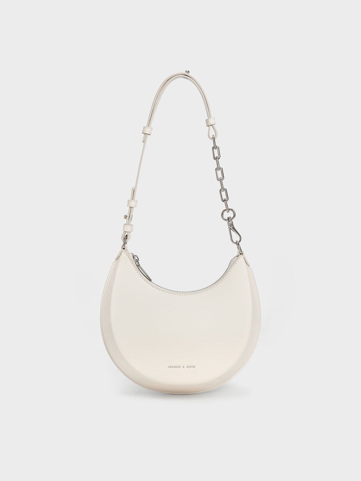 Olivia Moon Bag
 - Cream | Charles & Keith US