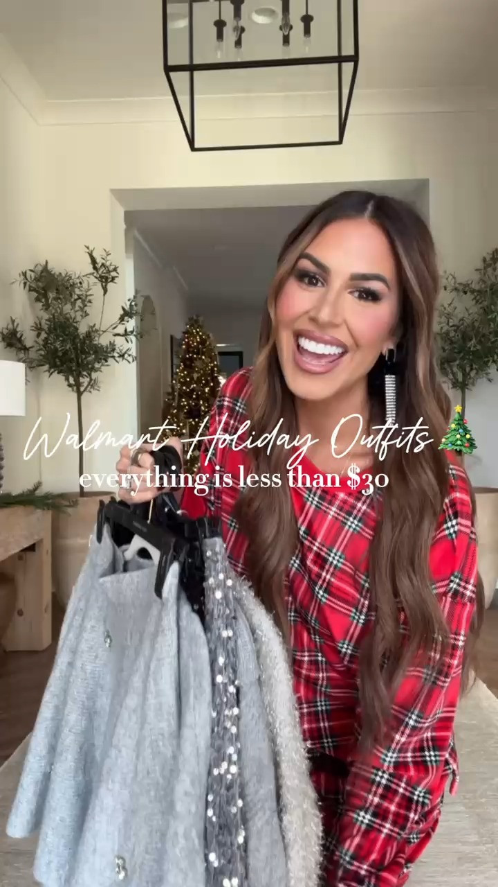walmart holiday looks you need and all under $30!

Wearing a small in everything, except the grey embellished sweater is a medium 🫶🏼
#walmartpartner #walmartstyle @walmartstyle  

 

#LTKStyleTip #LTKHoliday #LTKFindsUnder50