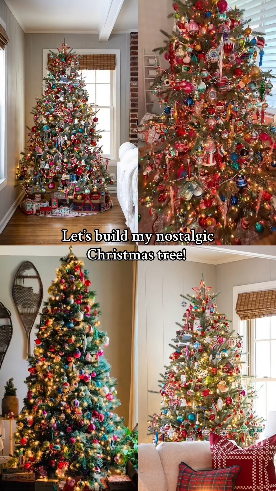 Nostalgic colors, shiny glass ornaments, and a tiny tree I’m now obsessed with. Linked all I could here — everything else was found at various HomeGoods! 

#christmastree #vintagechristmas #shinybrite #christmasdecor #holidaydecorating 

#LTKHoliday #LTKHome #LTKSeasonal