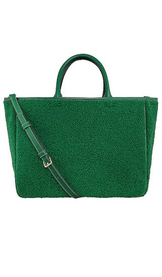 Sherpa Tote Bag in Pine | Revolve Clothing (Global)