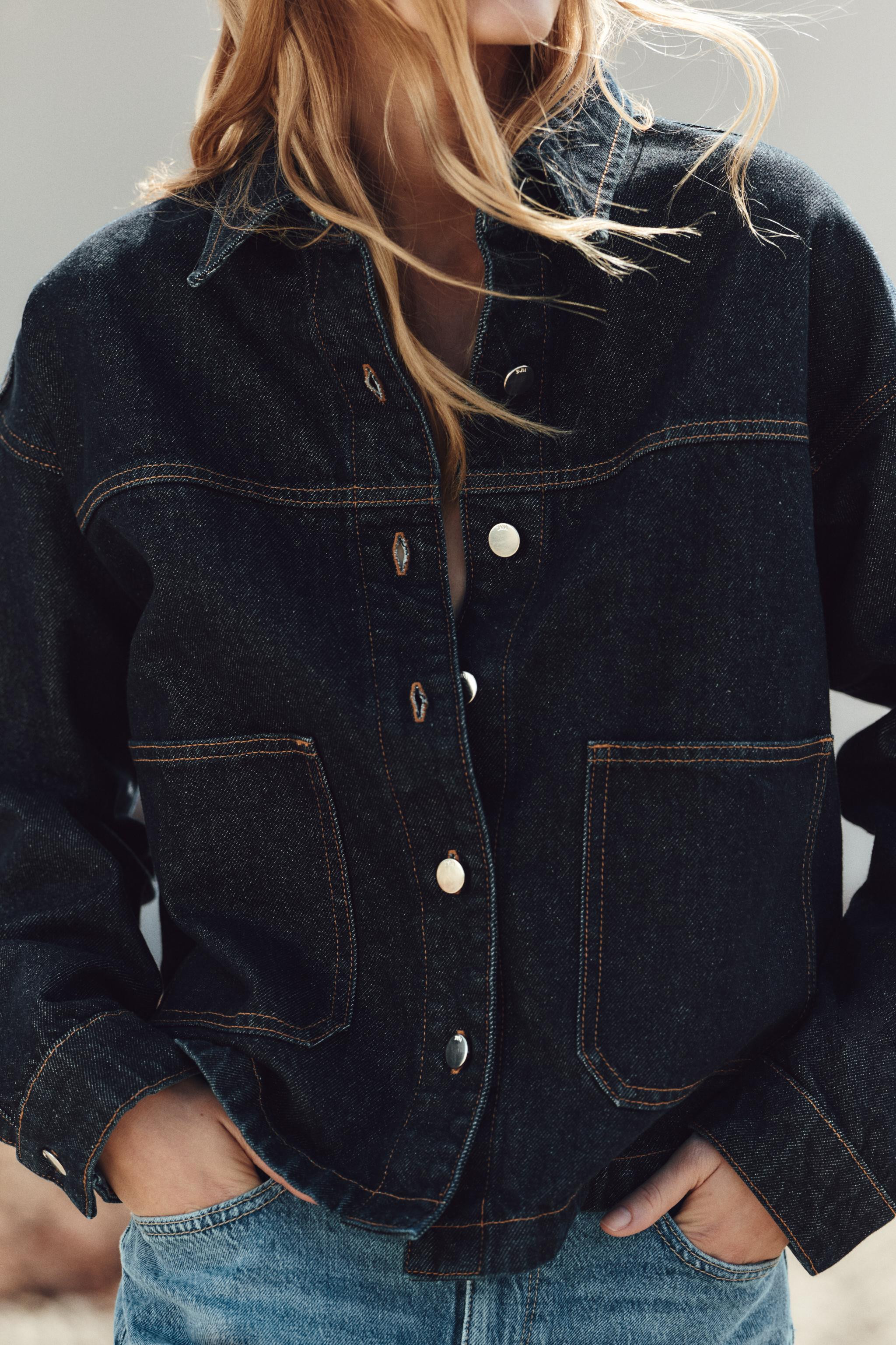 POCKETED Z1975 DENIM JACKET | Zara US