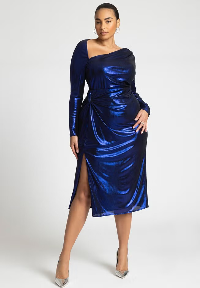 Twist Slit Skirt | Eloquii