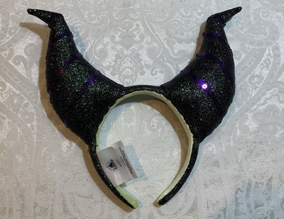 Maleficent Disney Parks Mickey Ears Horns Sleeping Beauty Headband  | eBay | eBay US