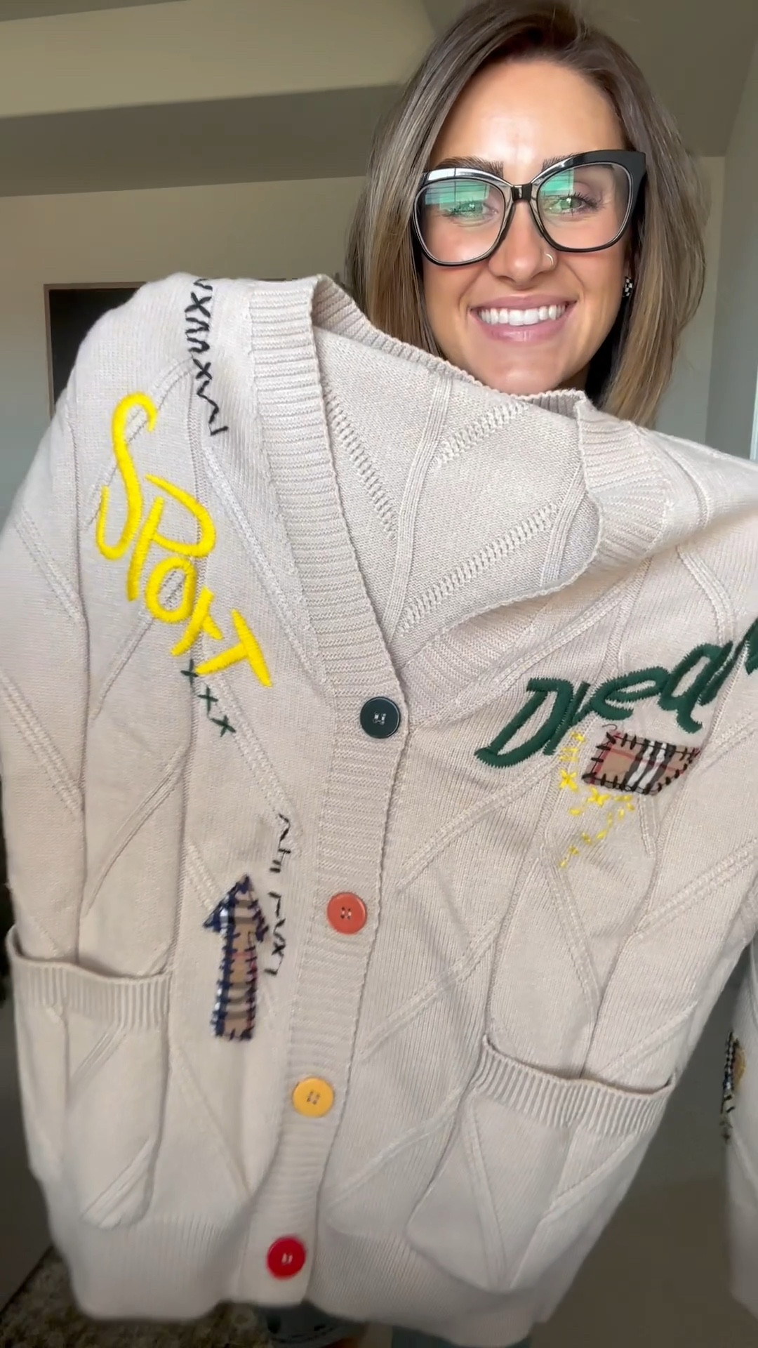 Shirt size L
Sweater size L
Jeans size 27S- size down one from regular size!!

#LTKPetite #LTKFindsUnder50