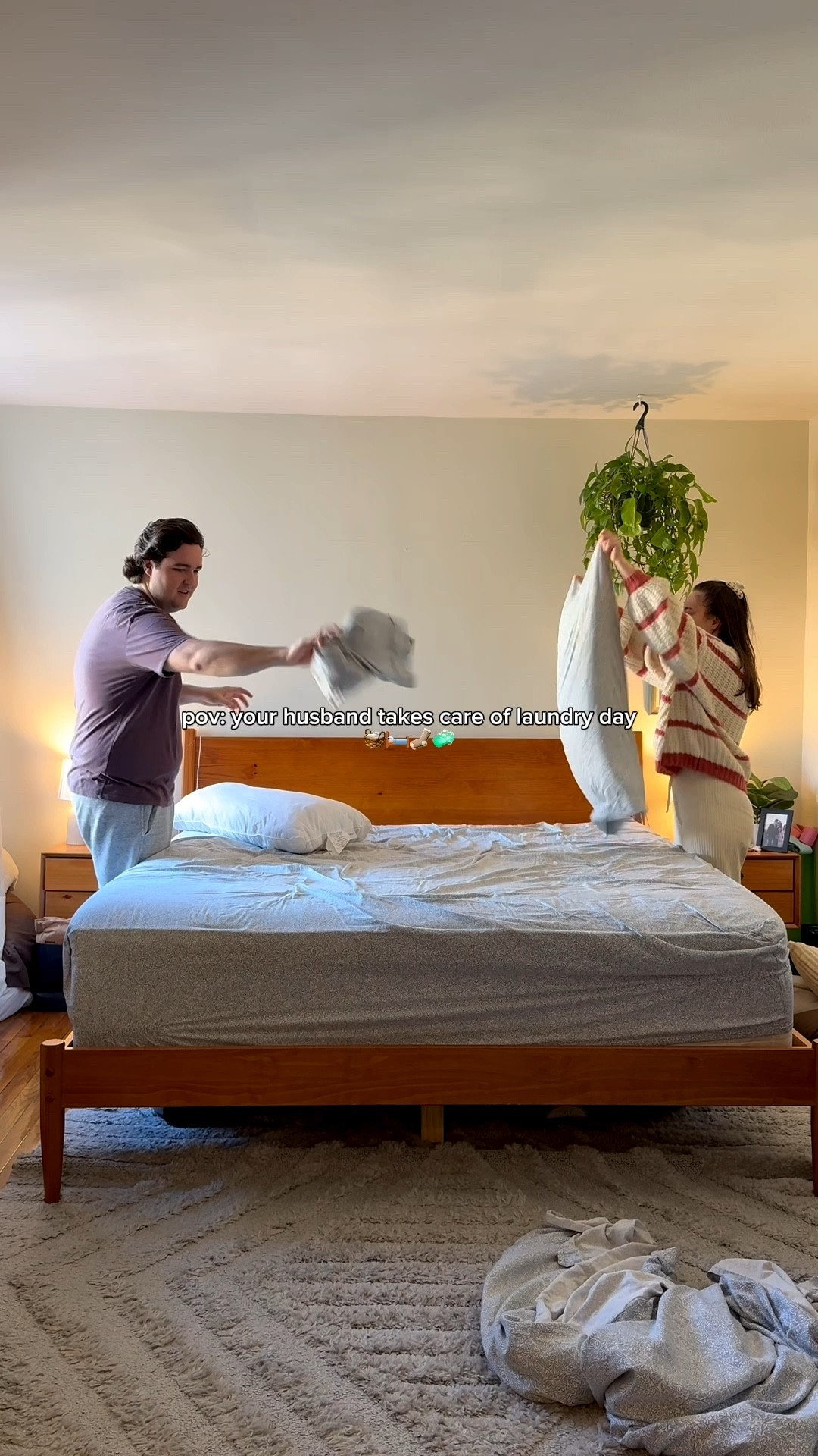 Building a home together means we both show up -  even on laundry day! 🧺✨ Proud to have a husband who believes a clean home is a team effort. @dropps makes it easier to keep things equal and fresh. 🧼🫧 #ad

Use code LTKBRANDI25 for 25% off your Dropps order! I’ve liked this laundry pod in my LTK shop so you can shop directly from there!

@shop.ltk #liketkit #dropps 

#LTKHome #LTKdayinmylife