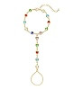 3PCS 14K Gold-Plated Hand Chain Bracelets for Women, Stack Bracelets Set Adjustable, Trendy Daint... | Amazon (US)
