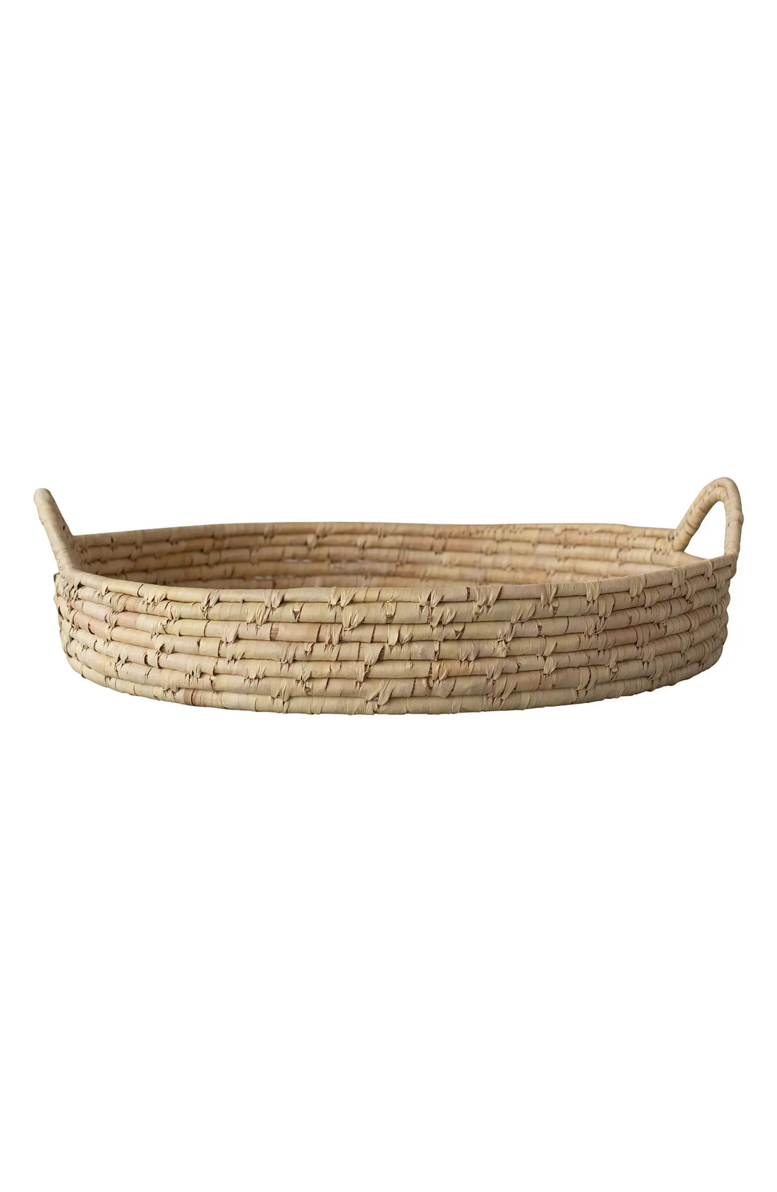 Will & Atlas Woven Palm Tray | Nordstrom | Nordstrom