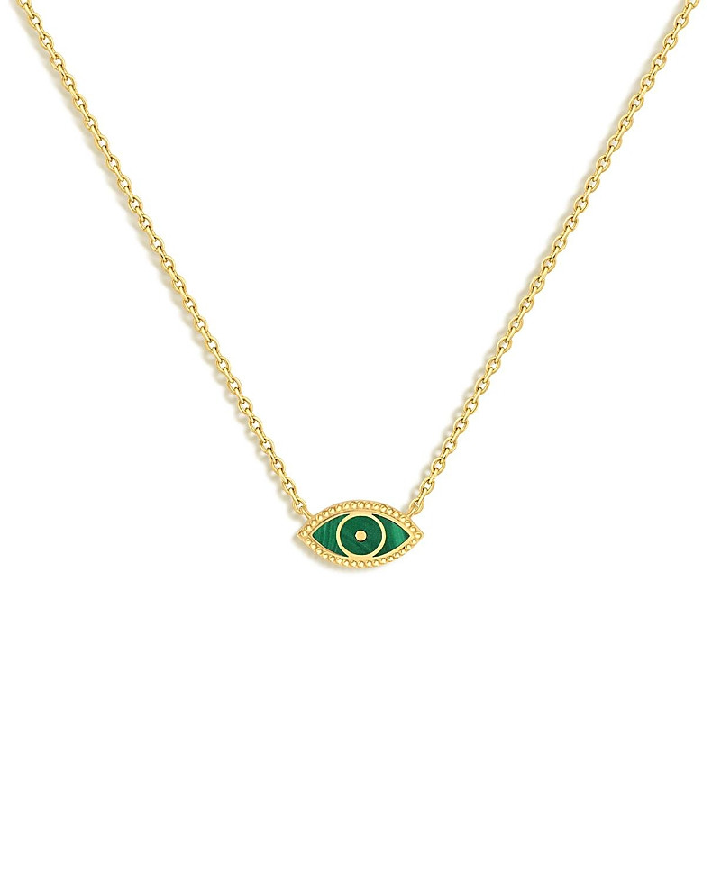Karma and Luck Future Visions Evil Eye Malachite Gold Necklace | Bloomingdale's (US)