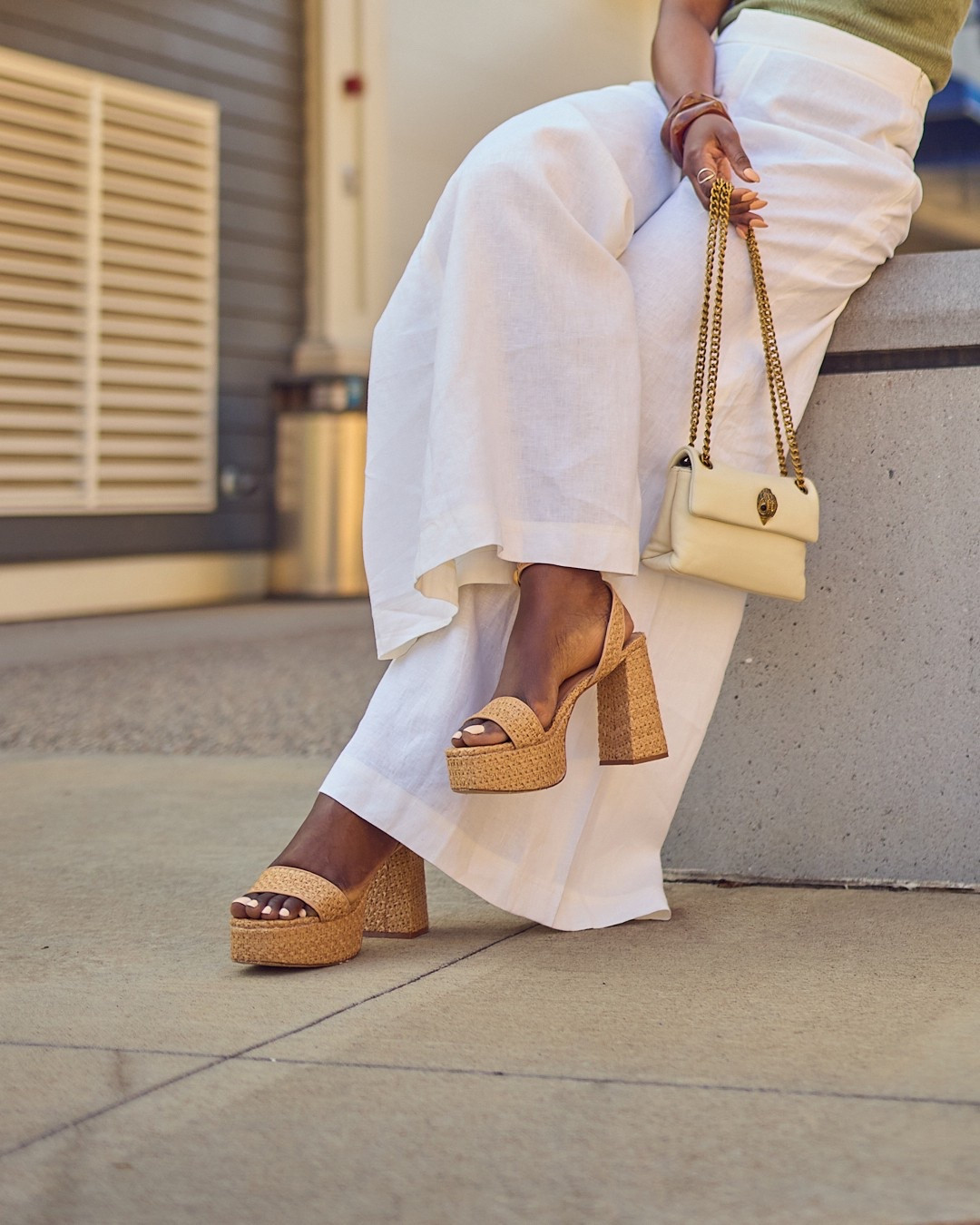 Summer strutting, but make it bold💃🏾 @Larroude

#Larroude #LarroudeMyWay #liketkit #ShoeLove #ShoesOfTheDay #OOTD

How to style platform sandals, elevated casual style, Summer raffia shoes, white linen pants, style over 40, Farotelle, Minneapolis blogger, Spring Summer outfit ideas

#LTKOver40 #LTKWorkwear #LTKStyleTip