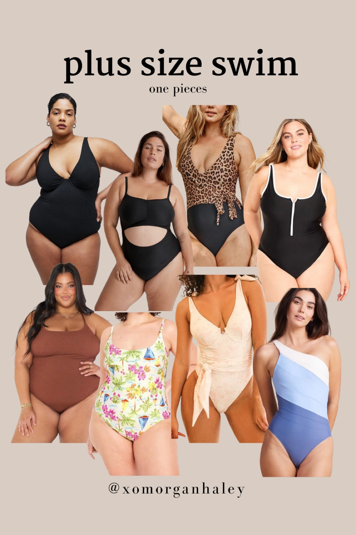 Some of my fav plus size one piece swimsuits of this season! Mumu sizing - XXL. Old navy - XL. Madewell - XXL. Summersalt - 18. Dippin Daisys - 2X. 

#LTKfindsunder100 #LTKswim #LTKplussize