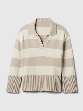 24/7 Split-Hem Polo Sweater | Gap (US)