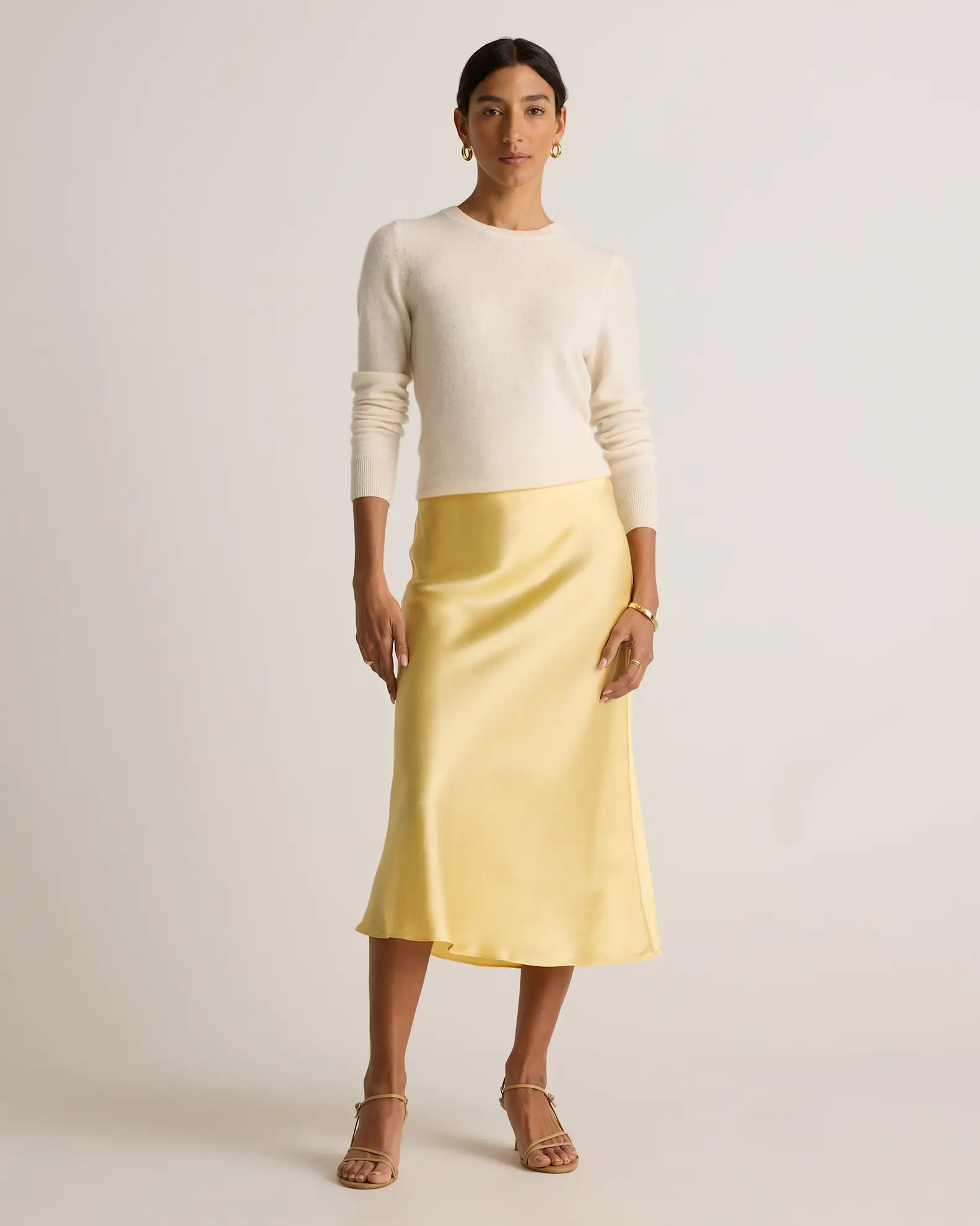 100% Washable Silk Skirt | Quince