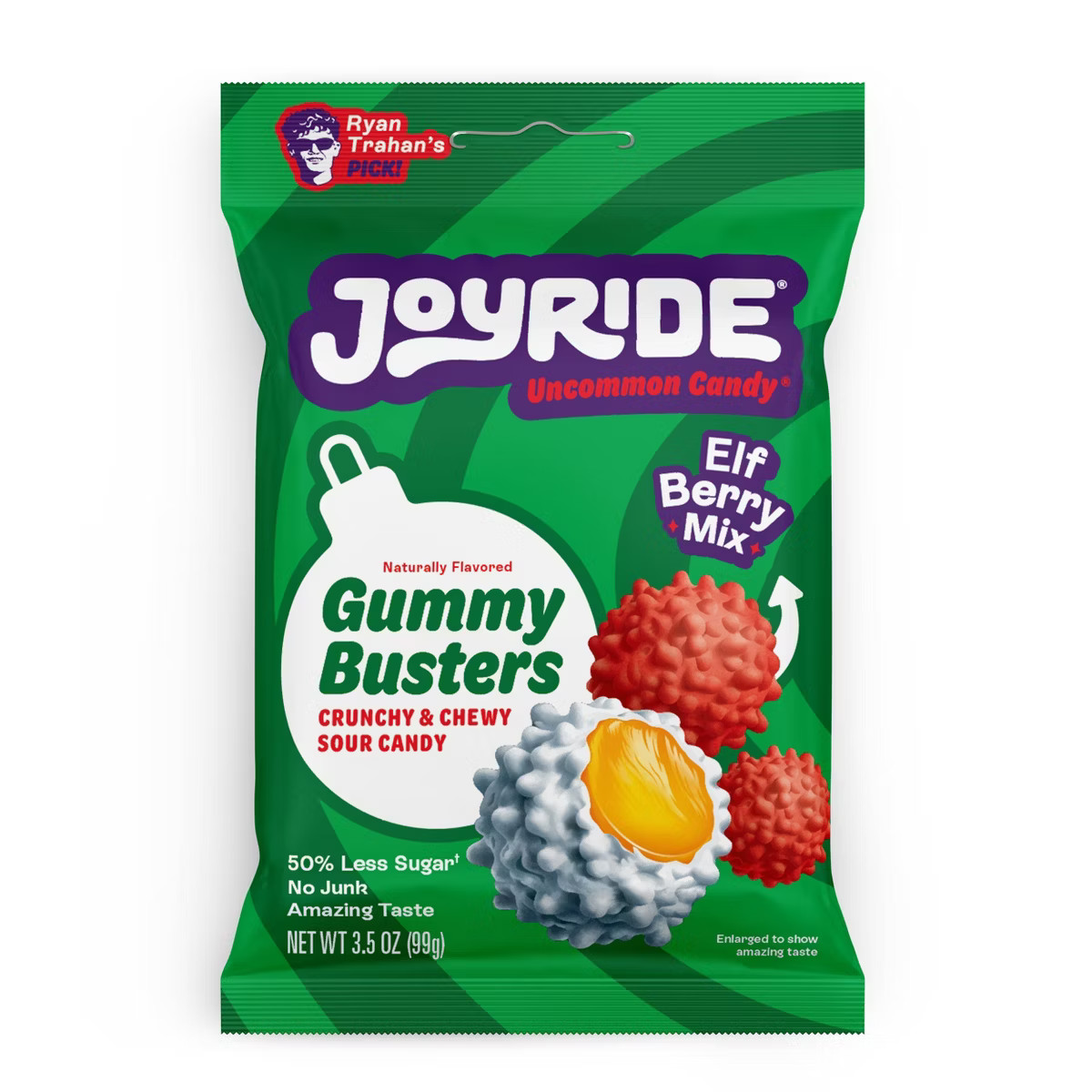 JOYRIDE Gummy Christmas Candies Busters Elf Berry Mix - 3.5oz | Target