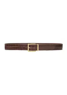 Reversible Embossed Leather Wide Belt | Belk