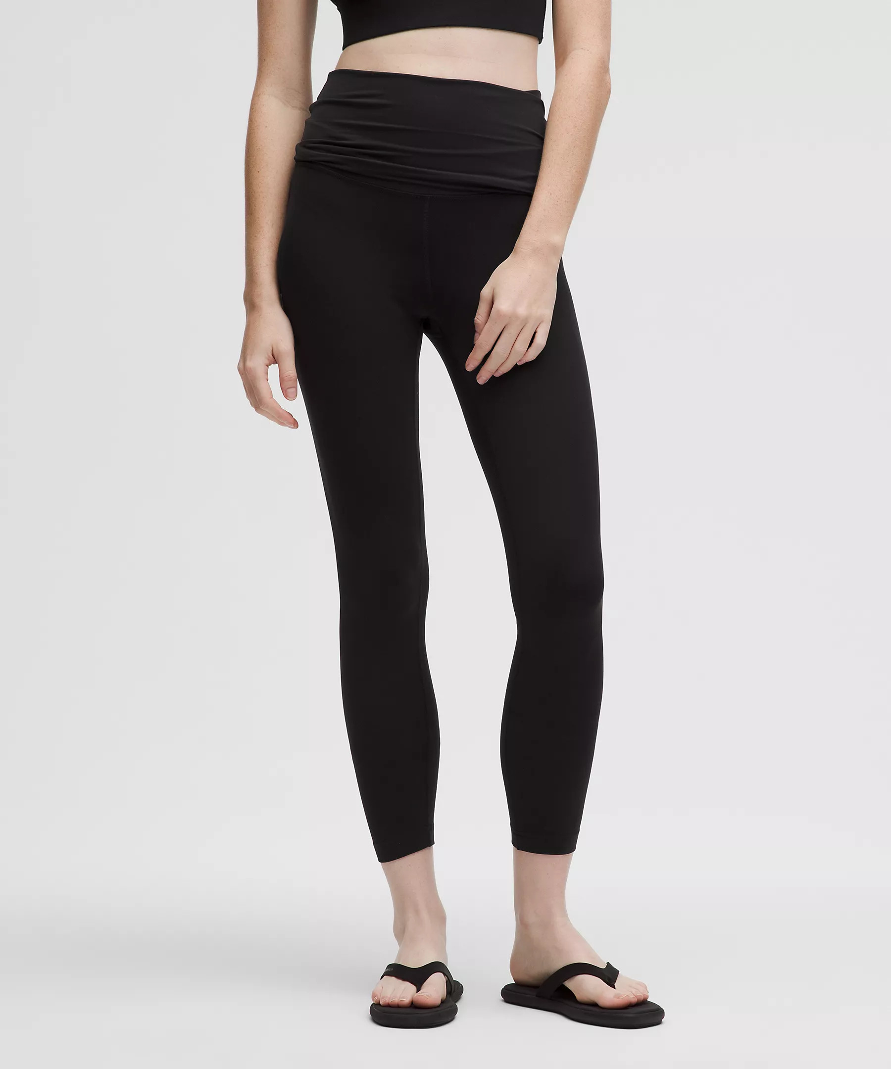 Groove Nulu Foldover-Waist Tight 25" | Lululemon (US)