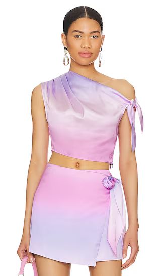 Cheyanne Top in Purple Ombre | Revolve Clothing (Global)