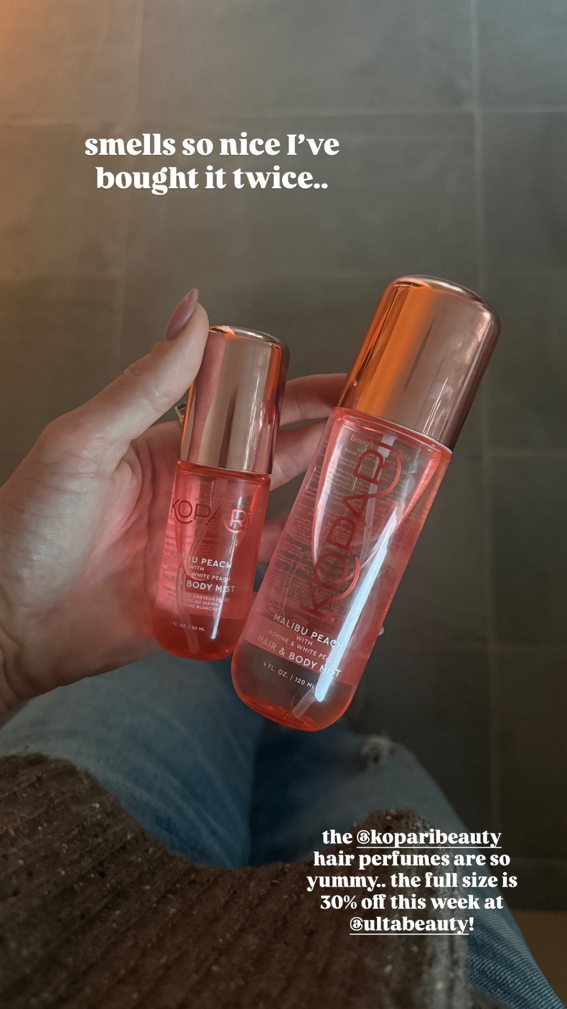 The Kopari hair mist is on sale @ultabeauty right now for their early Black Friday deals event! I’ve been using it for a year and love it. #ultabeauty #ulta #ad


#LTKCyberWeek #LTKHoliday #LTKGiftGuide