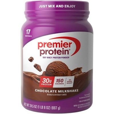Premier Protein 100% Whey Protein Powder - Chocolate Milkshake - 17 Serve | Target