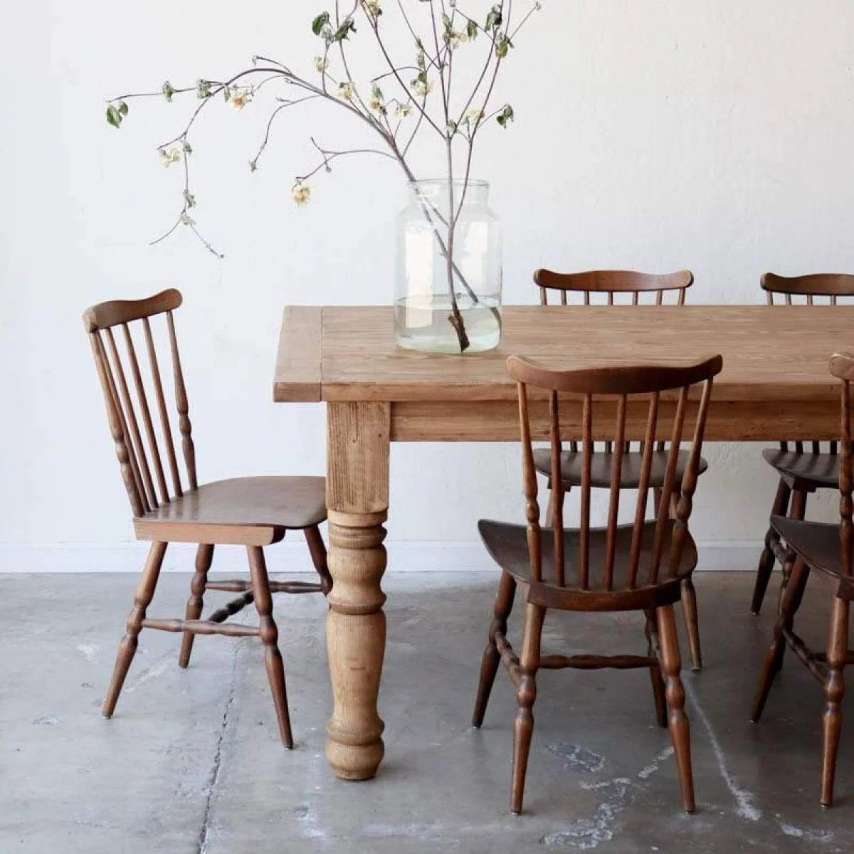 Reclaimed Wood Farm Table | elsie green | custom furniture | Elsie Green US