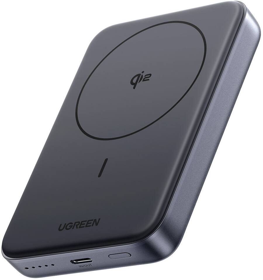 UGREEN - Qi2 Certified 15W Magnetic Power Bank, 10,000mAh Portable Charger with 30W USB-C Fast Ch... | Best Buy U.S.
