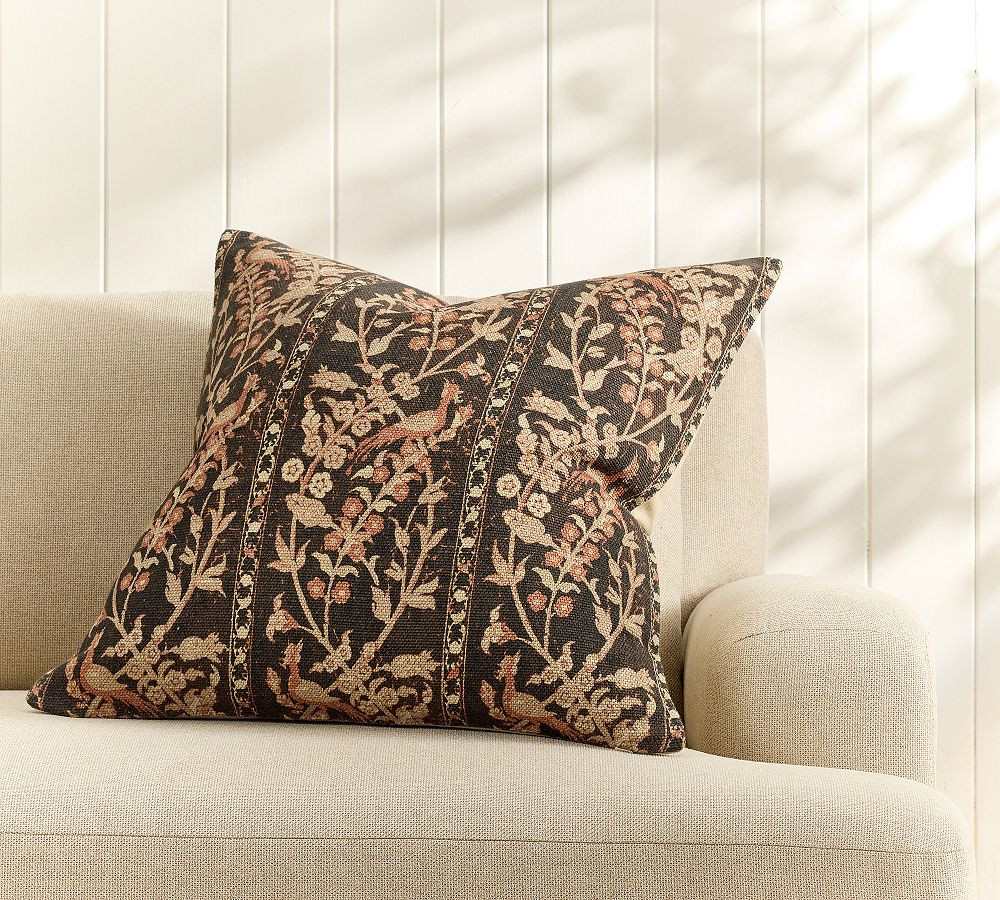 Abbey Printed Pillow Cover | Pottery Barn (US)