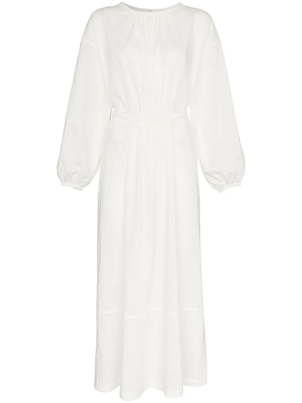 Matteau side split cotton dress - White | FarFetch Global
