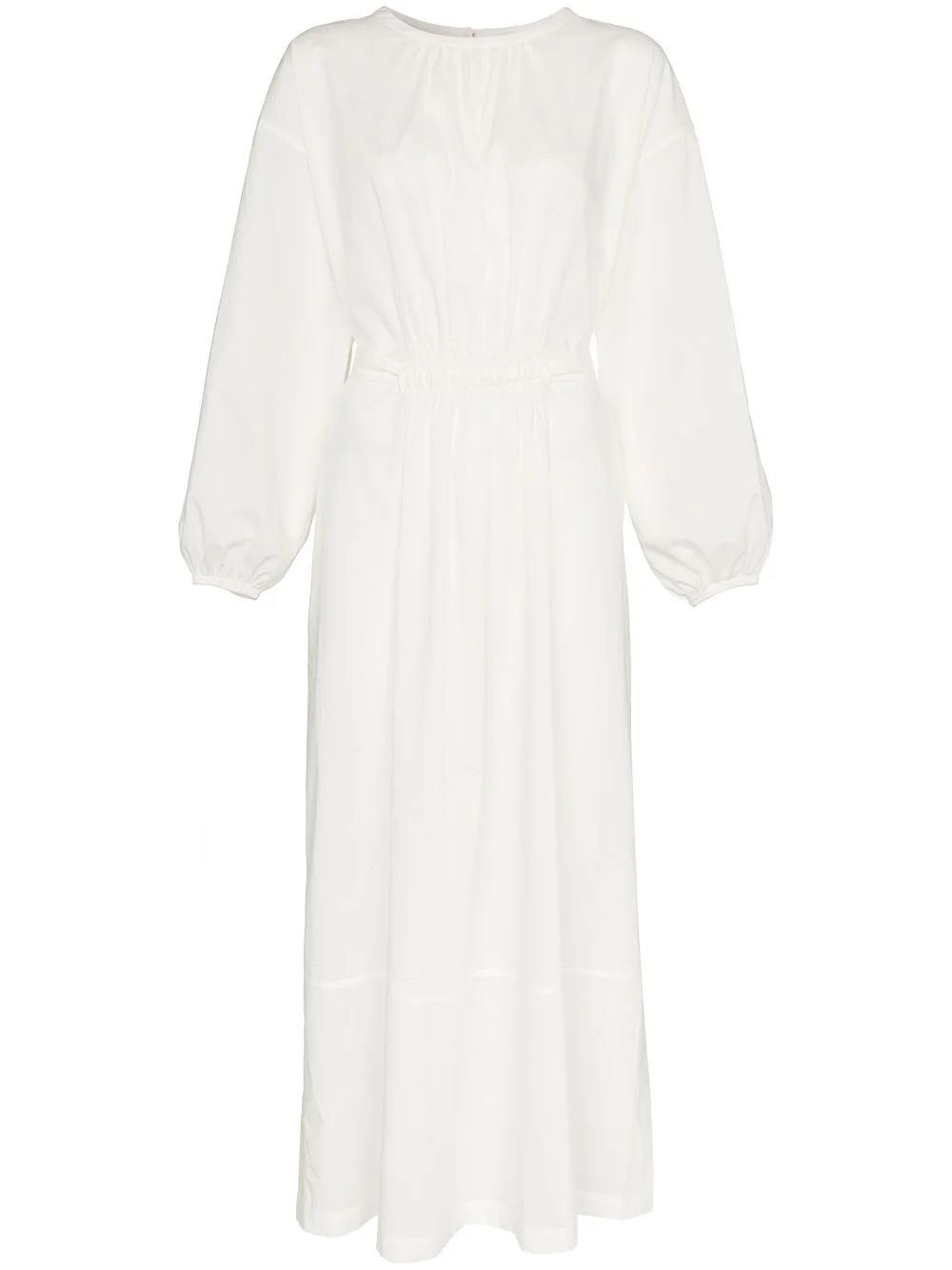 Matteau side split cotton dress - White | FarFetch Global