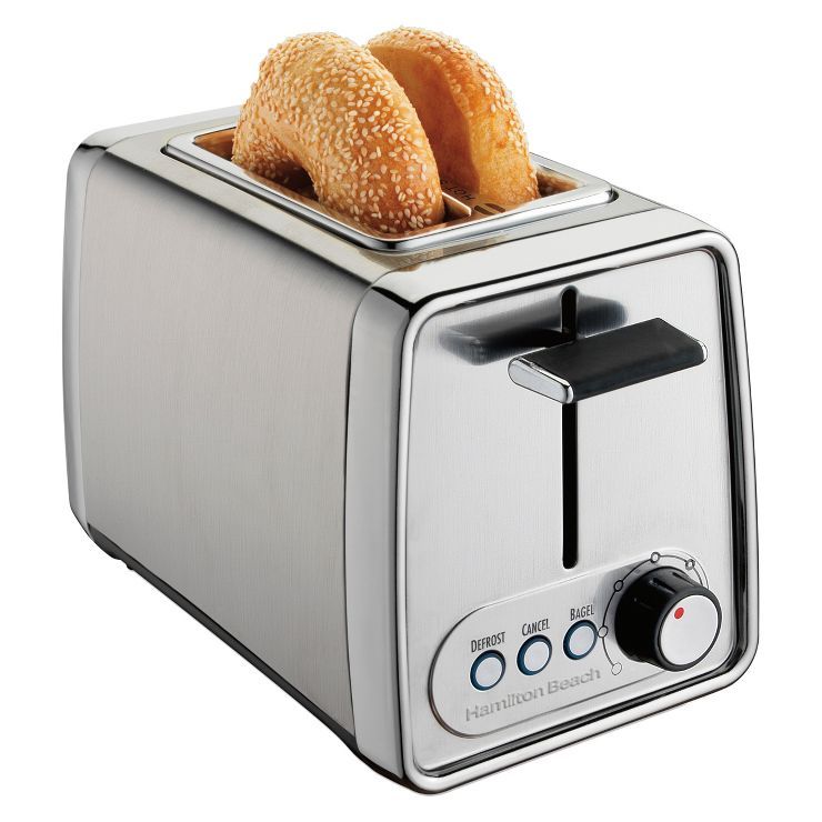 Hamilton Beach Modern Chrome 2-Slice Toaster - 22785 | Target