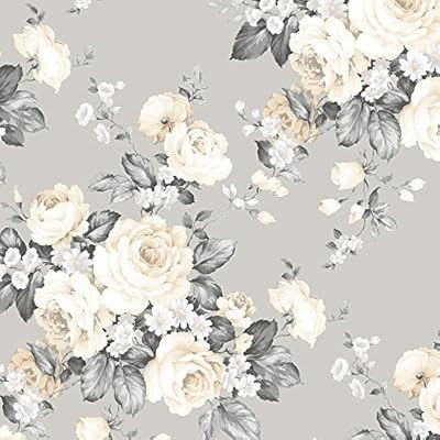 Norwall MH36505 Grand Floral Wallpaper | Amazon (US)