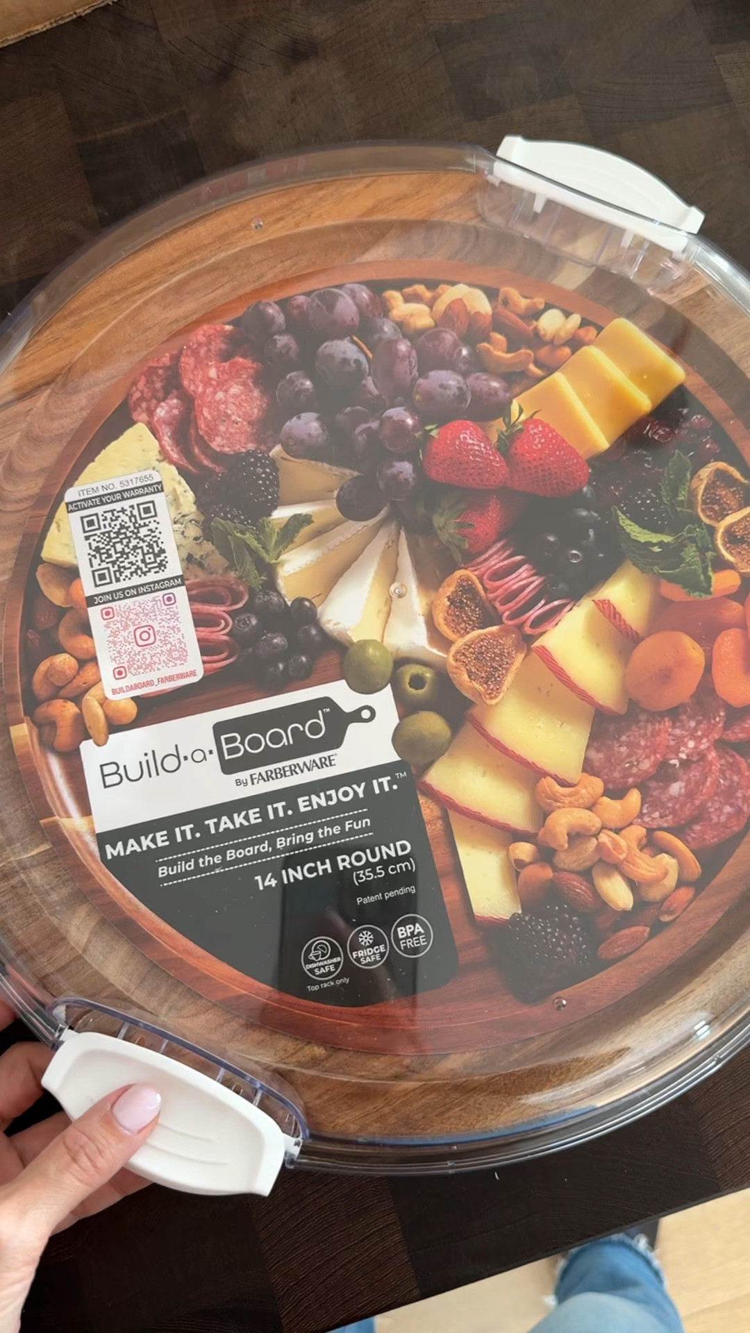 Travel Charcuterie Board with Lid 

#LTKfoodie