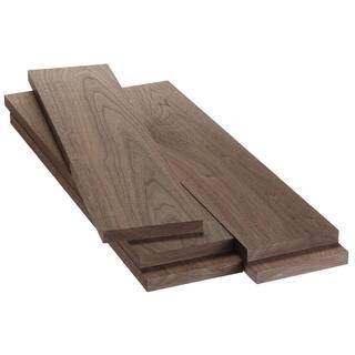 1 in. x 6 in. x 2 ft. Walnut S4S Board (5-Pack) | The Home Depot