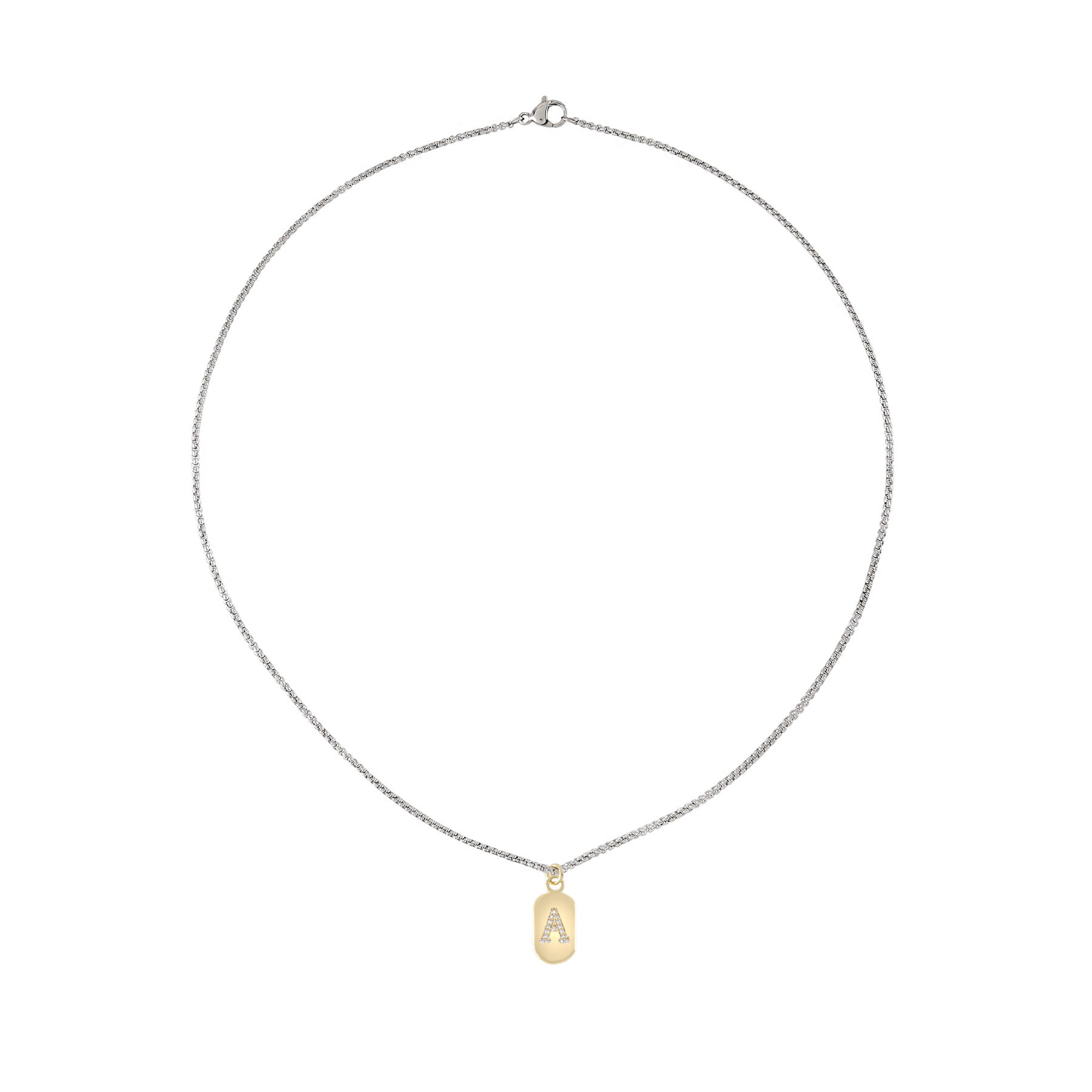 LETTER DAINTY NECKLACE | Artizan Joyeria