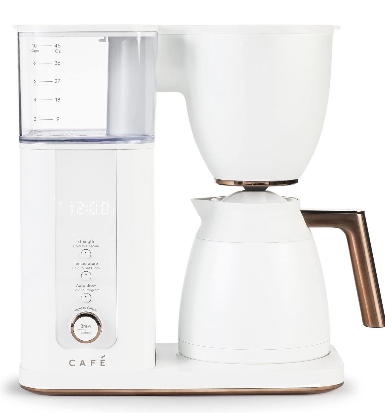 White kitchen means white coffee machine! Barista ready coffee every morning with this gorgeous drip coffee maker by Cafe! 

#LTKhome #LTKfamily #LTKsalealert