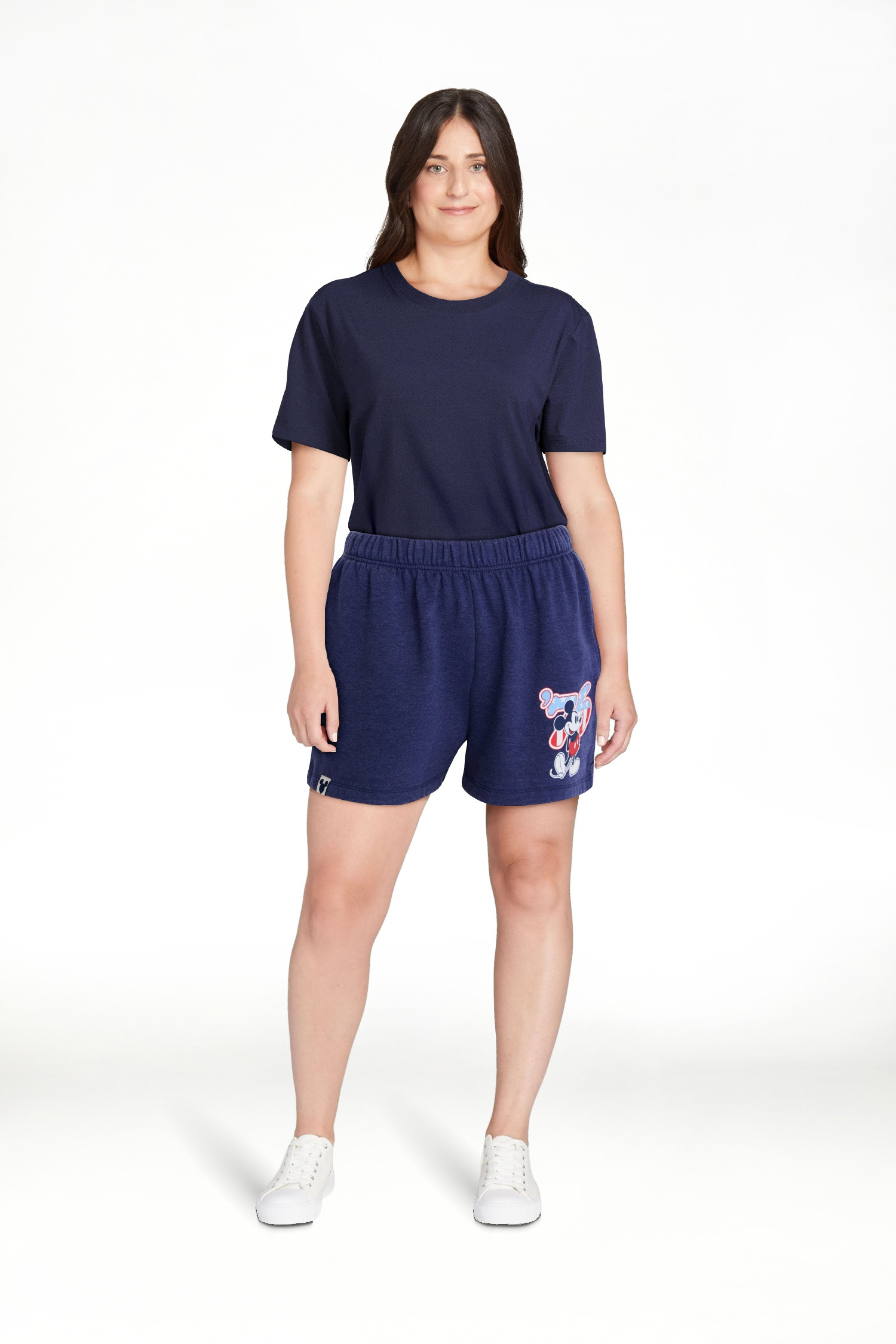 Disney Women's Mickey 76 Graphic Shorts, Sizes XXS-5XL | Walmart (US)