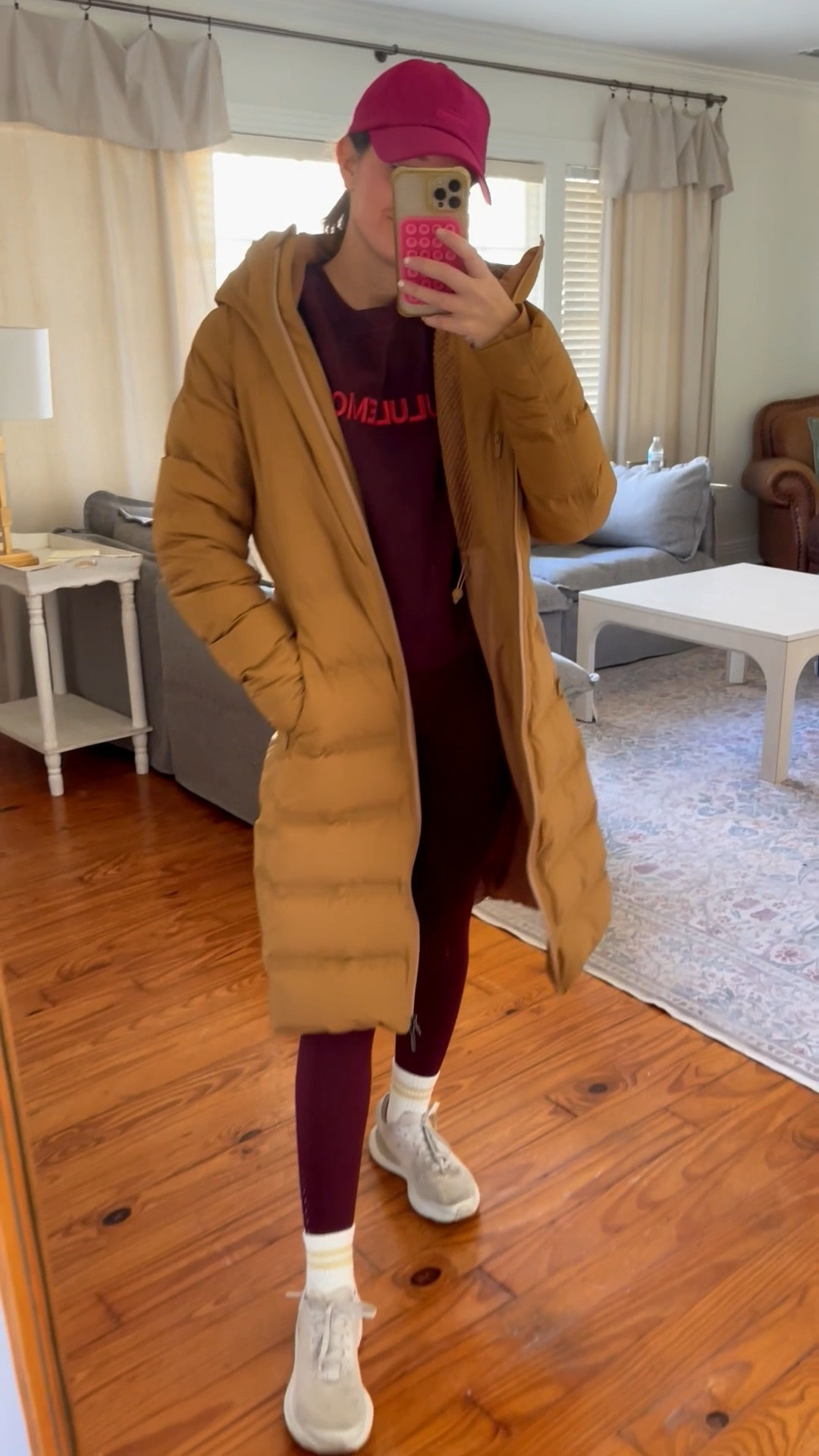 lululemon fast and free leggings
lululemon scuba 
lululemon wunder puff 

#LTKActive #LTKmomlife #LTKootd