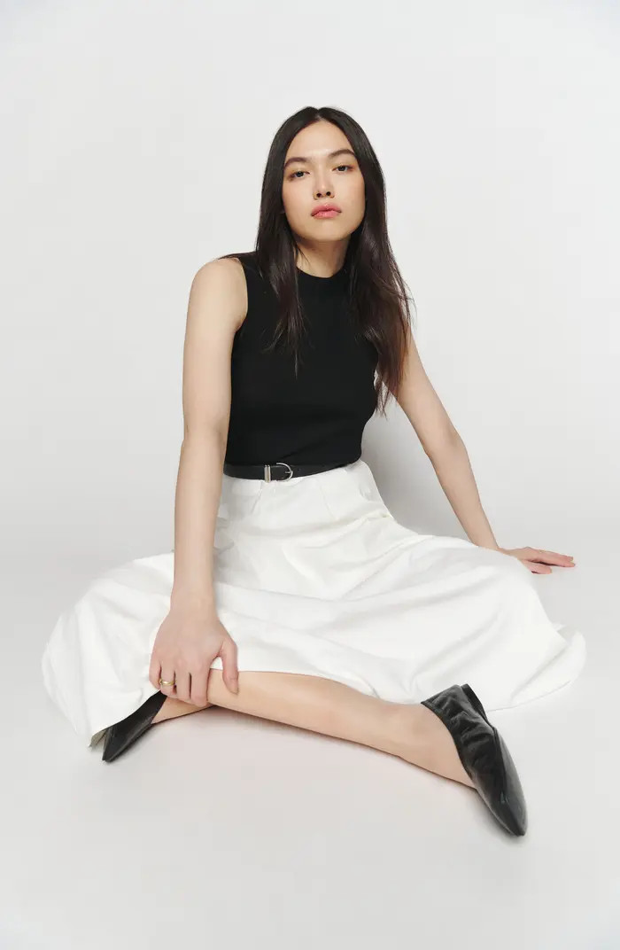 Reformation Lucy Stretch Organic Cotton Skirt | Nordstrom | Nordstrom