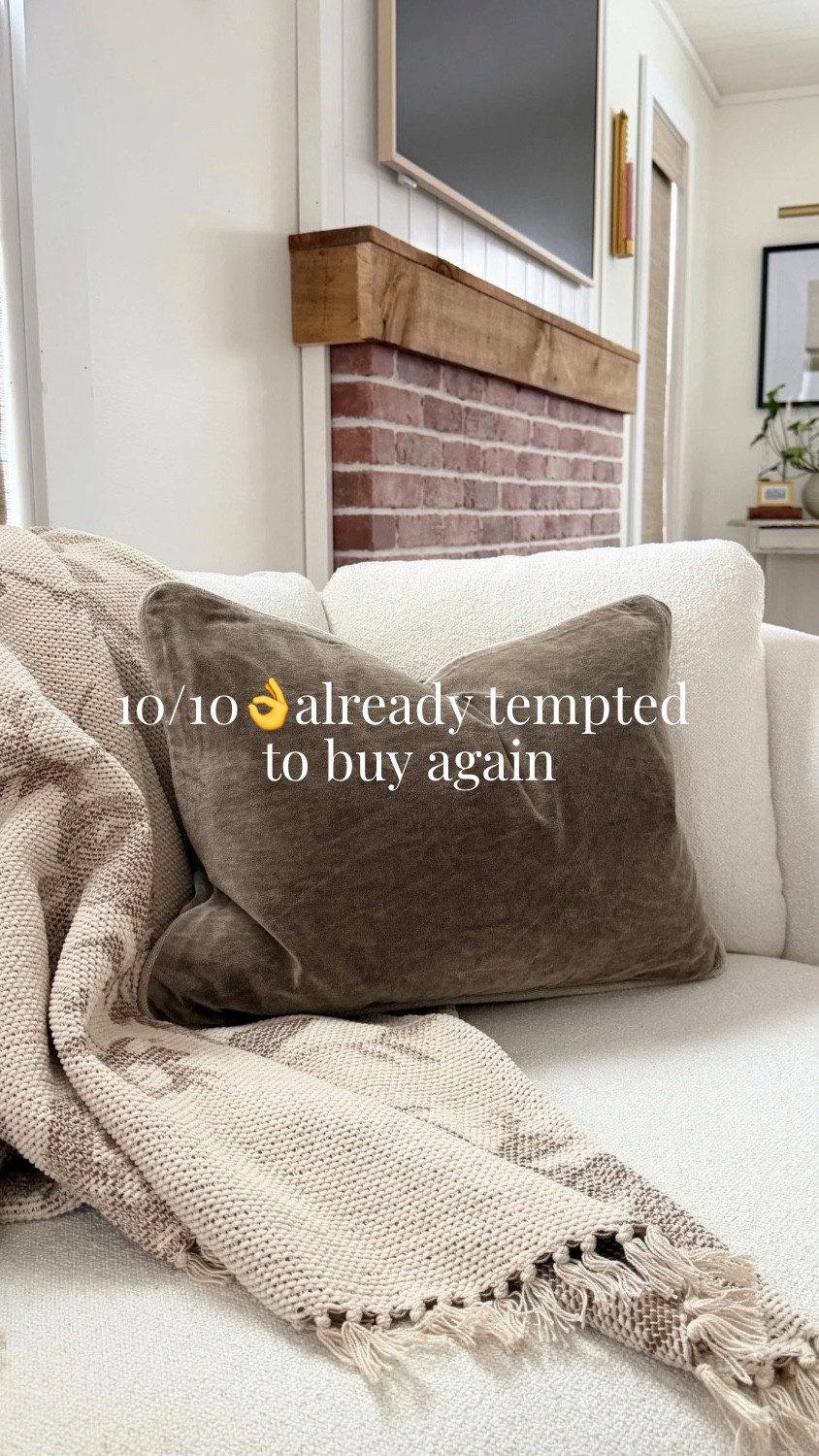 This velvet neutral throw pillow from Magnolis is a 10/10. The fabric feels so luxurious, the color has the perfect muted, vintage-washed look, and the piping detail just sealed the deal. The 14 x 20 size pairs beautifully with this accent chair!

Details:
Item- Heirloom Velvet Lumbar Pillow
Color- Dessert
Size- 14 x 20" 

 

#LTKootd #LTKHome