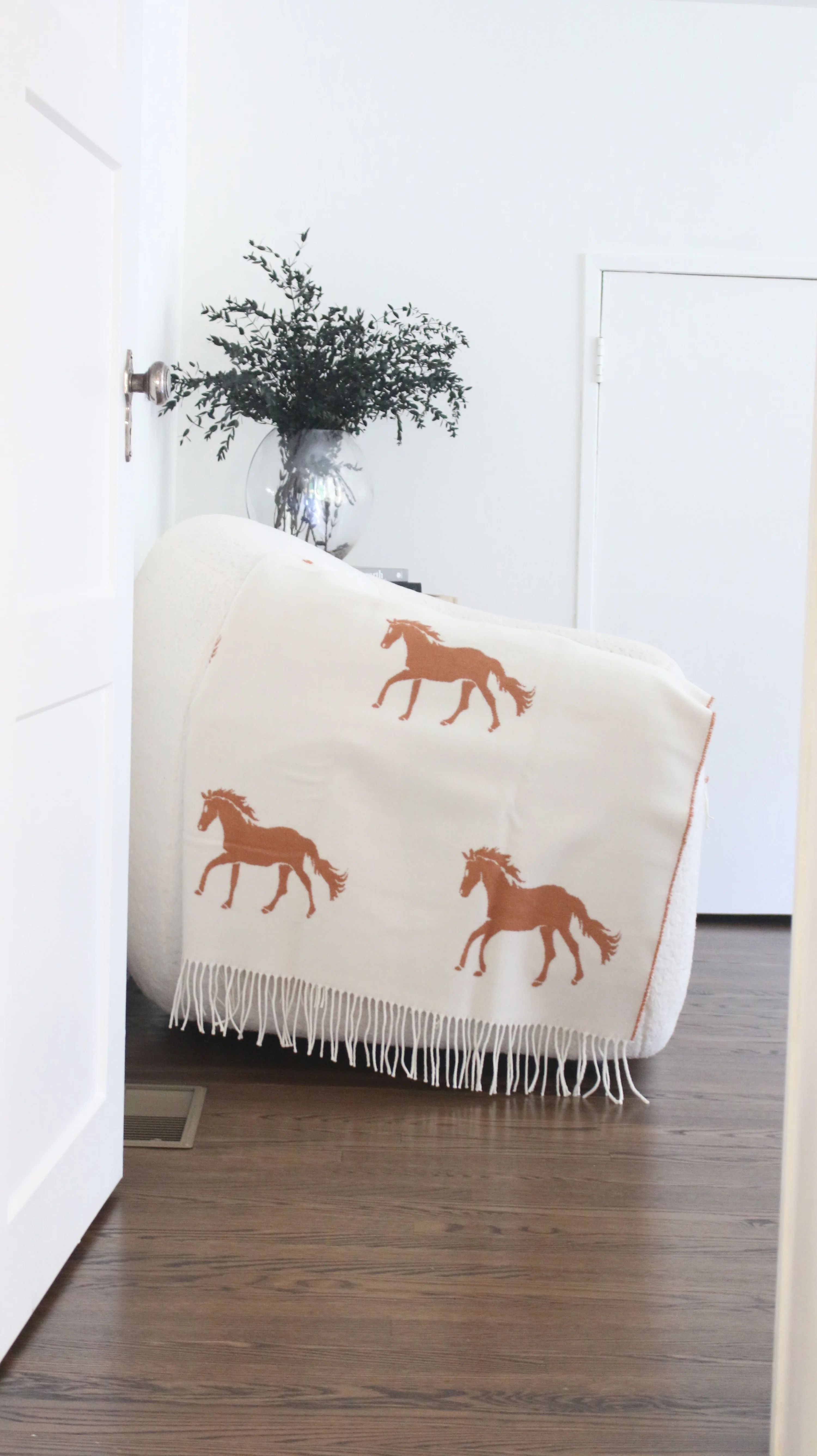 Stallion + Mare Fringe Throw | The Styled Collection
