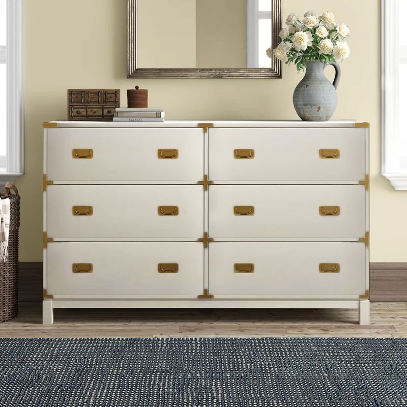 Dania 6 Drawer Double Dresser | Wayfair North America