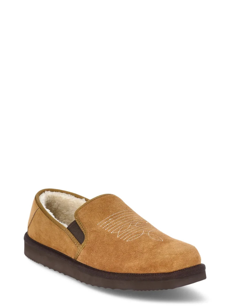 George Men's Genuine Suede Western Slippers | Walmart (US)