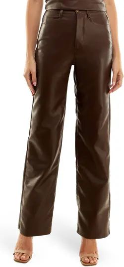 x Jourdan Sloane Rodeo Drive Faux Leather Pants | Nordstrom