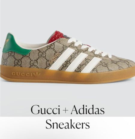 Gucci sneakers 
Adidas sneakers 
#LTKshoecrush