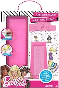 Barbie Fashion Plates All in One Studio – Barbie Sketch Design Activity Set – Fashion Design ... | Amazon (US)