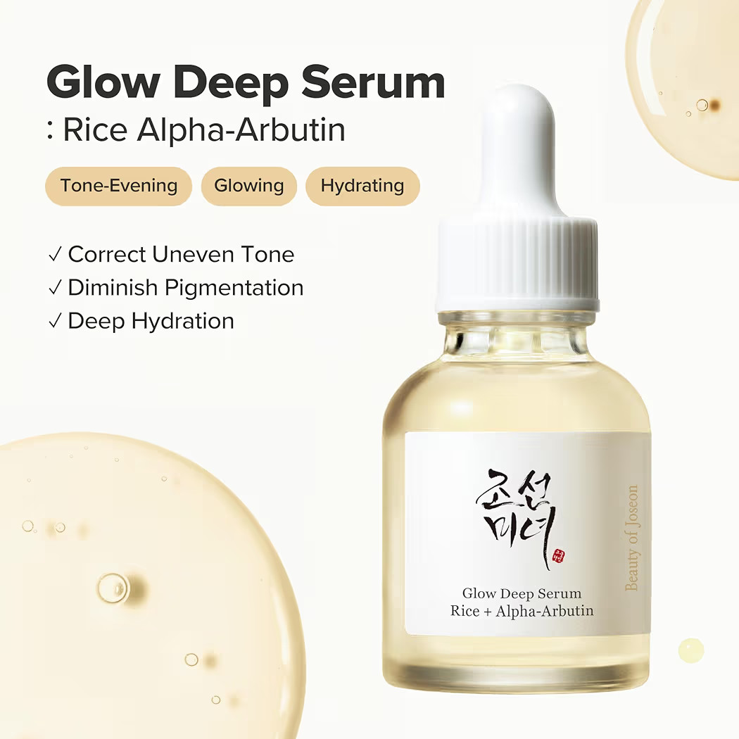 Beauty of Joseon Glow Deep Serum Rice Alpha-Arbutin for Uneven Dull Skin Tone, Daily Korean Skin ... | Amazon (US)