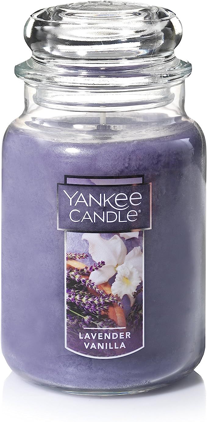 Yankee Candle Large Jar Candle Lavender Vanilla | Amazon (US)