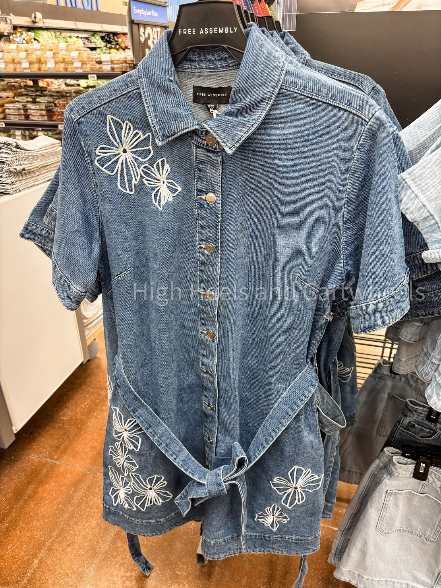 Great quality embroidered dress from Walmart 