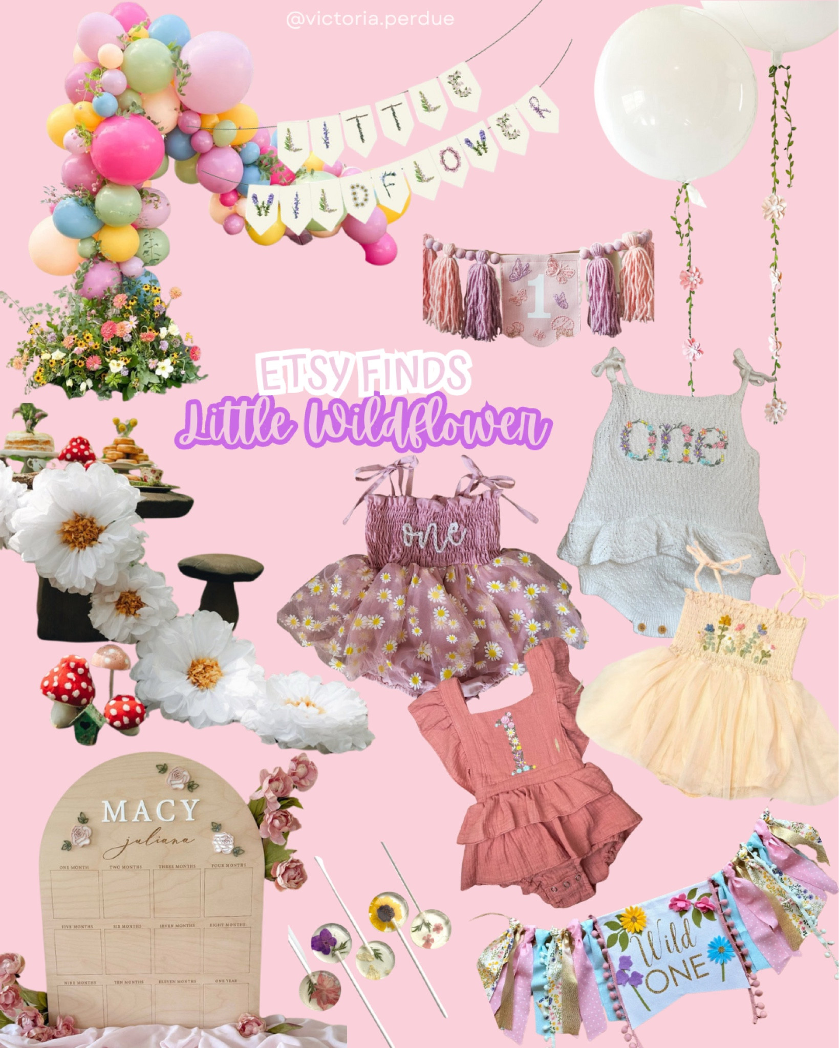 Our little wildflower is turning one birthday party Etsy finds! 🌼

#wildone #firstbirthday #firstbirthdayparty #birthdaypartythemes #wildandonederful #girlsbirthdayparty #partythemes #wildflowerbirthday #firstbirthdaygirl #etsy #etsyfinds #birthdayoutfit #birthdaybanner #balloongarland #highchairbanner

Follow my shop @victoria.perdue on the @shop.LTK app to shop this post and get my exclusive app-only content!

#liketkit #LTKBaby #LTKKids #LTKParties
@shop.ltk
https://liketk.it/4GJ4G

#LTKParties #LTKKids #LTKBaby
