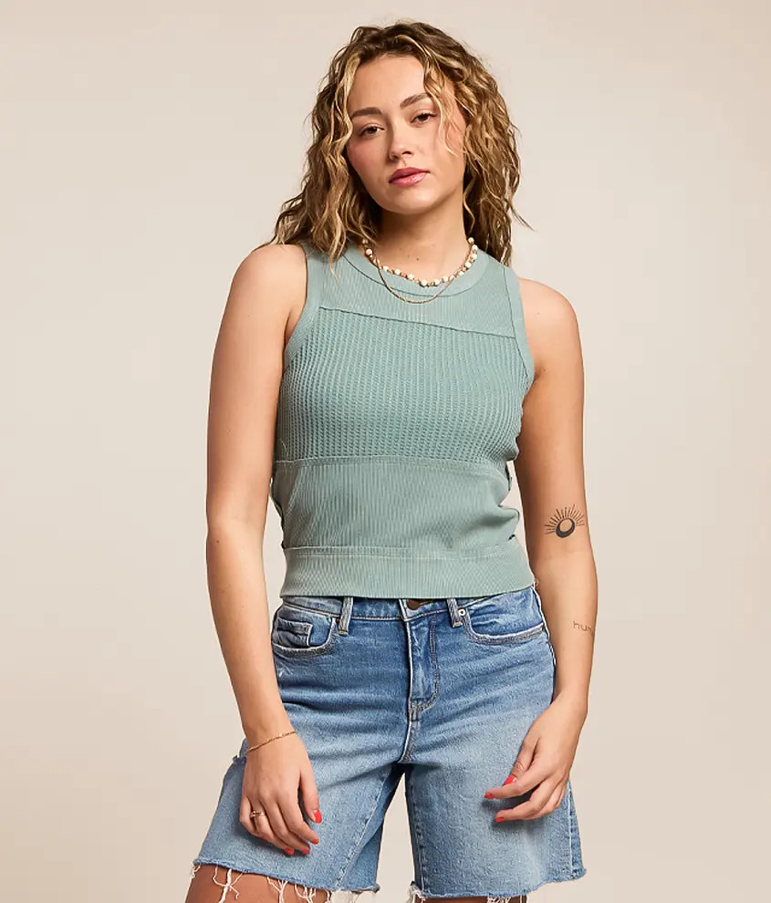 Waffle Knit Tank Top | Buckle