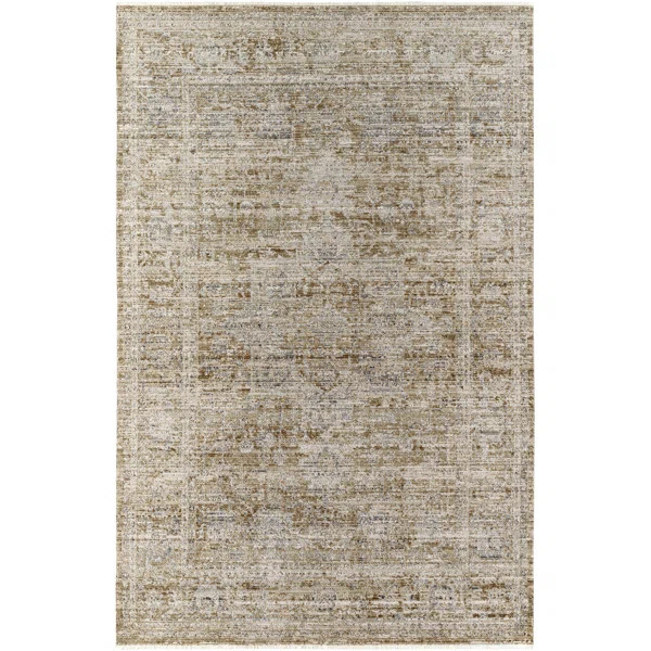 Becki Owens x Surya Margaret Vintage Taupe/Brown Area Rug | Wayfair North America
