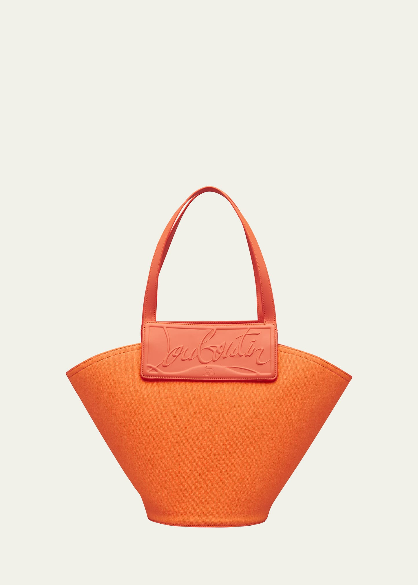 Christian Louboutin Loubishore Toile Bucket Tote Bag | Bergdorf Goodman